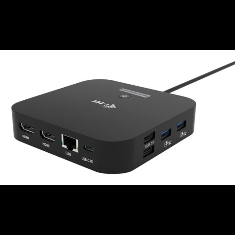 I-tec USB-C Dual HDMI Docking Station with Power Delivery 100 W