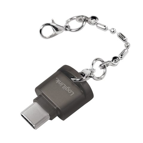 LogiLink CR0039 karšu lasītājs USB 2.0 Pelēks
