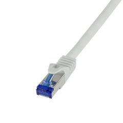 LogiLink C6A052S networking cable Grey 2 m Cat6a S/FTP (S-STP) Round