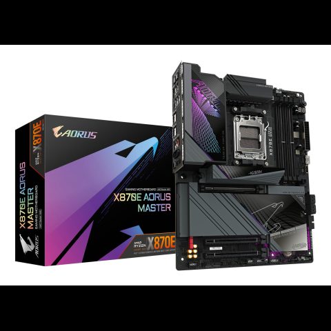 Gigabyte X870E AORUS MASTER Motherboard - Supports AMD Ryzen 9000 CPUs