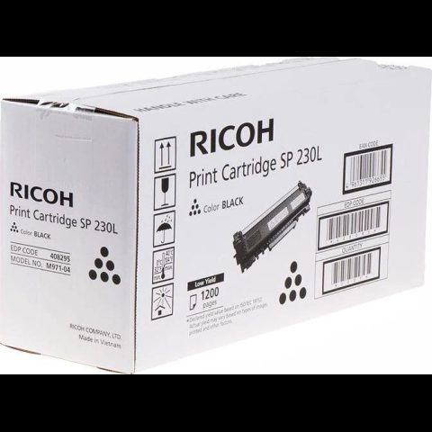 Ricoh Toneris SP230 Juodas Juodas (408295)