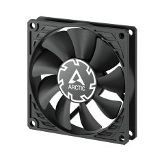 Arctic P8 Slim PWM PST Datora korpusam Ventilators 8 cm Melns 1 pcs
