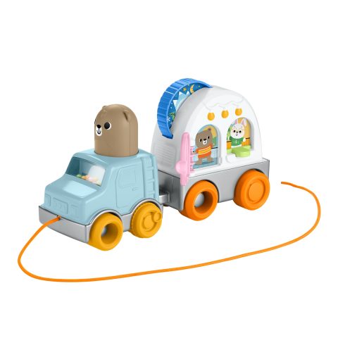 Fisher Price Friendship Forest Pull-Along Camper Vehicle Baby & Toddler Activit…