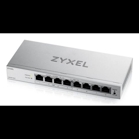 Zyxel GS1200-8HPV3 Managed L2 Gigabit Ethernet (10/100/1000) Power over Ethern…