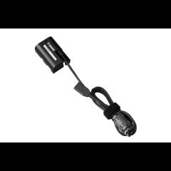 Canon DR-E6P DC coupler Melns R5 Mark II 1 pcs