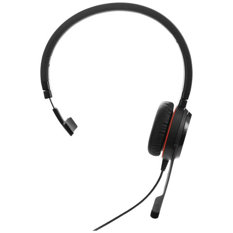 Jabra Evolve 20 Austiņas Vadu Birojs / zvanu centrs USB Type-A Melns