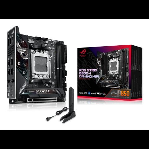 Asus ROG STRIX B850-I GAMING WIFI AMD B850 AM5 pieslēgvieta mini ITX
