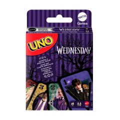 Mattel Games UNO Wednesday Card Game for Kid