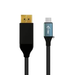 I-tec C31CBLDP60HZ2M видео кабель адаптер 2 m USB Type-C DisplayPort Черный