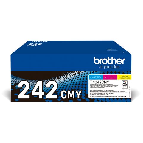Brother TN-242CMY tonera kārtridžs 1 pcs Oriģināls Tirkīzzils