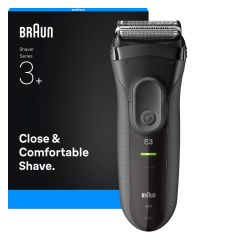 Braun Serie 3 3000S Sietiņa skuveklis Pelēks