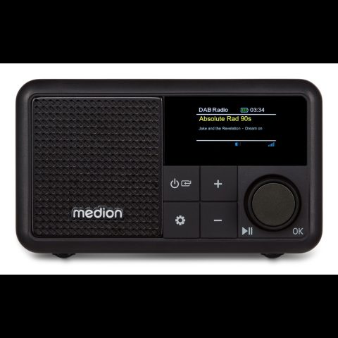 Medion LIFE S66822 Tragbares Портативный Цифровой Черный