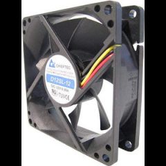 Chieftec AF-1225PWM computer cooling system Computer case Fan Black
