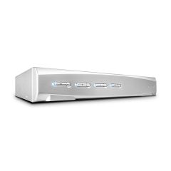 Lindy 39305 (KVM) tastatūras/video/peļu pārslēgšanas mehānisms Sudrabs