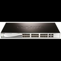 D-Link DGS-1210-28P Vadīts L2 Gigabit Ethernet (10/100/1000) Power over Etherne…