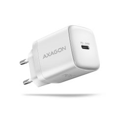 Axagon ACU-PD30W wall charger 1x QC3.0/AFC/FCP/PD type-C 30W white Mobilais tel…