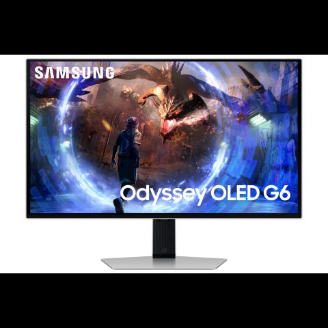 Samsung G60SD computer monitor 68.6 cm (27") 2560 x 1440 pixels Quad HD OLED Sil…