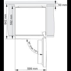 Gorenje NRK6192AXL4 Отдельно стоящий 300 L Серый