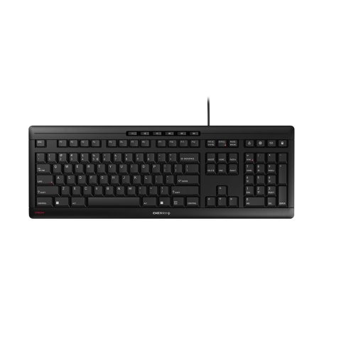 Cherry STREAM keyboard Office USB QWERTY US English Black
