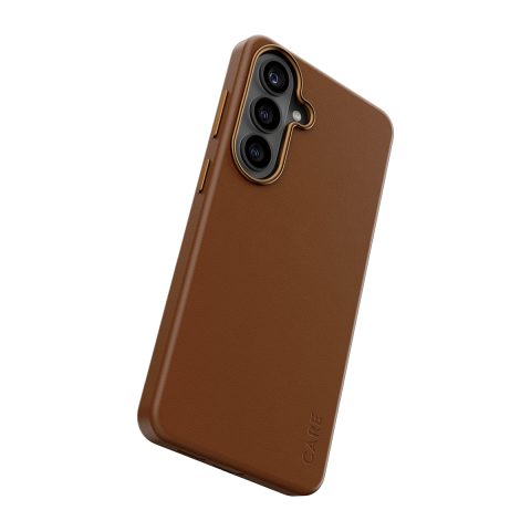 Panzer Glass PanzerGlass CARE™ by ® Solo Case Brown w. Qi Samsung Galaxy S26+