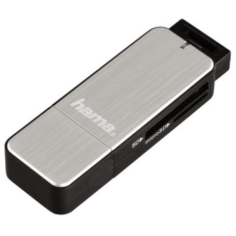 Hama 123900 кардридер USB 3.2 Gen 1 (3.1 Gen 1) Черный