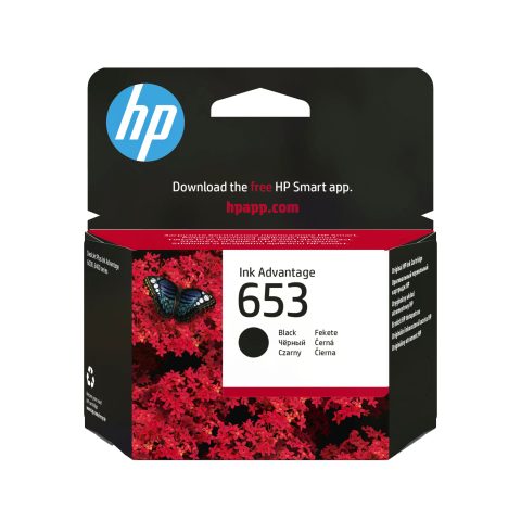Hewlett Packard (HP) HP 653 Black Original Ink Advantage Cartridge