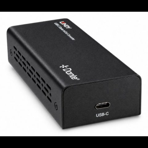 Lindy 70617 audio pārveidotājs Melns