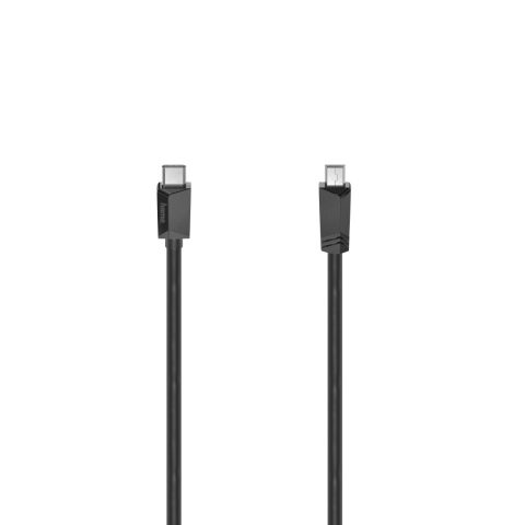 Hama 00200643 USB cable USB 2.0 0.75 m USB C Mini-USB A 0.48 Gbit/s Black