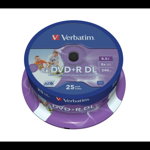 Verbatim 43667 kompaktdisks DVD 8