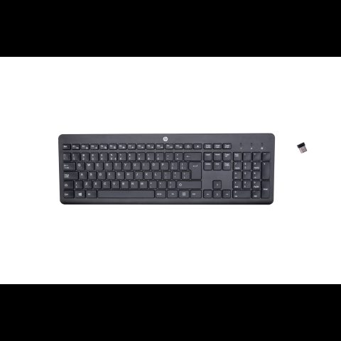 Hewlett Packard (HP) Belaidė klaviatūra hp 230 juoda 3l1e7aa#abb