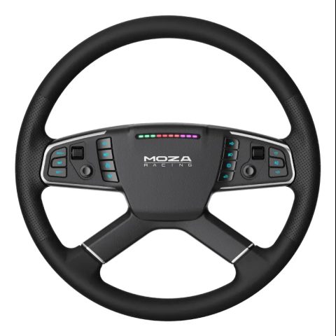 Moza Racing TSW Truck Wheel Melns Stūre PC (dators)