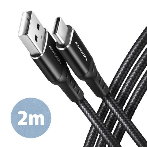 Axagon BUCM-AM20AB USB kabelis USB 2.0 2 m USB A USB C 0