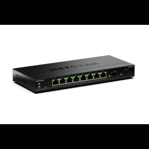 Netgear GS310TPv2 Управляемый L2/L3 Gigabit Ethernet (10/100/1000) Питание по Et…
