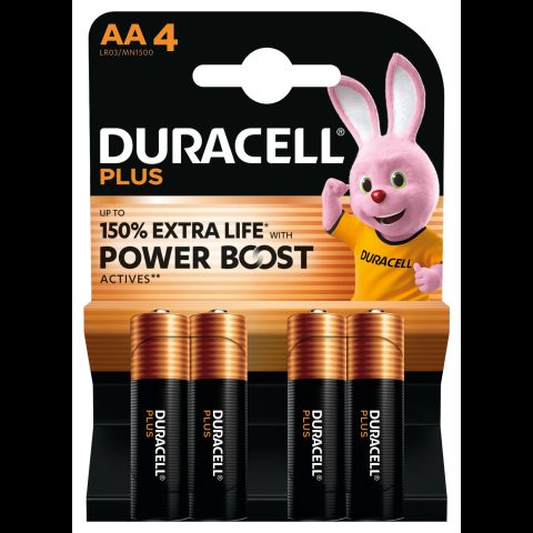 Duracell Plus Vienreizējas lietošanas baterija AA Sārmaina akumulatoru baterija