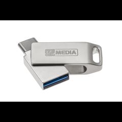 Verbatim MyMedia MyDual USB 3.2 Gen 1 USB флеш накопитель 128 GB USB Type-A / USB…