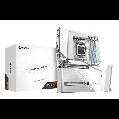 Gigabyte X870 AORUS STEALTH ICE AMD X870 Socket AM5 ATX
