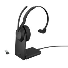 Jabra Evolve2 55 Austiņas Bezvadu Birojs / zvanu centrs USB Veids-C Bluetooth