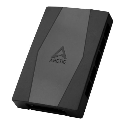Arctic Case Fan Hub - 10 Port PWM Fan Hub with SATA Power