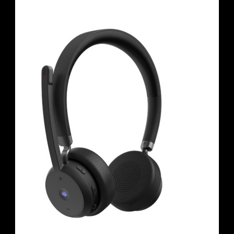 Lenovo Wireless VoIP Headset Head-band Office/Call center Bluetooth Black