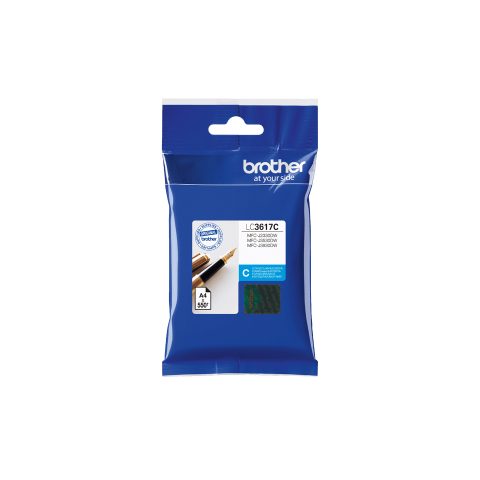 Brother LC-3617M tintes kārtridžs 1 pcs Oriģināls Standarta produktivitāte Fuksī…
