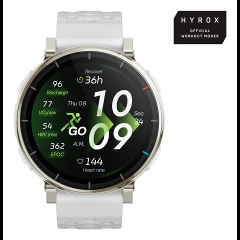 Amazfit Active 3 3.35 cm (1.32") AMOLED Digital 466 x 466 pixels Touchscreen Gol…