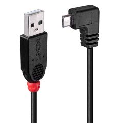 Lindy 31977 USB кабель USB 2.0 2 m USB A Micro-USB B 0