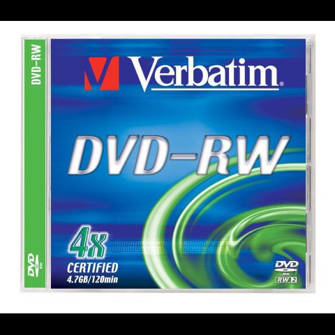 Verbatim 43284 blank DVD 4.7 GB DVD-RW 1 pc(s)