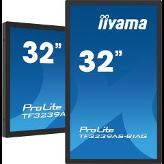 Iiyama TF3239AS-B1AG monitori 80 cm (31.5") 1920 x 1080 pikseļi Full HD LED Skā…