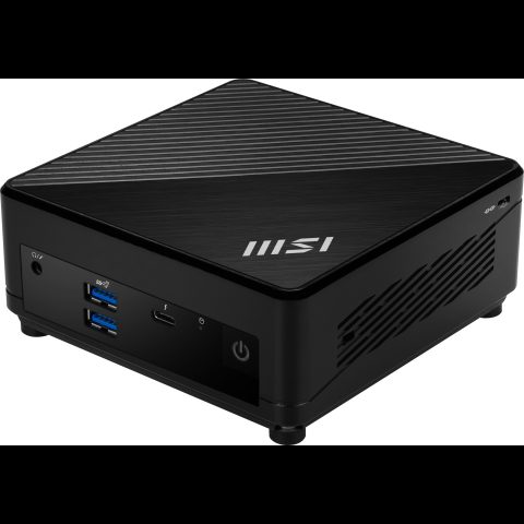 MSI Cubi 5 12M-283BAT ПК/рабочая станция barebone 0.66L sized PC Черный i5-1…