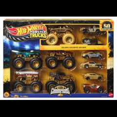 Hot Wheels Monster Trucks Trophy Champions Collection