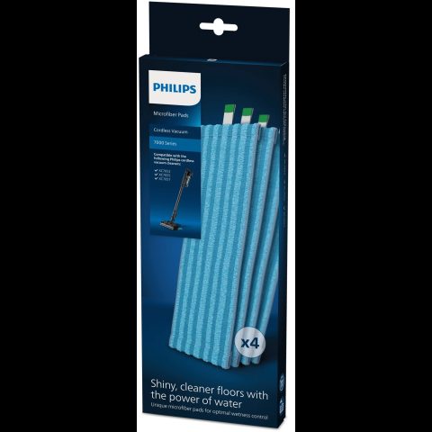 Philips Cordless Vacuum 7000 XV1670/02 Mikrošķiedras spilventiņi