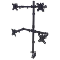 Manhattan Quad Desk Mount for TV & Monitors