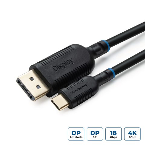 Microconnect MC-USBCDP2 видео кабель адаптер 2 m USB Type-C DisplayPort…