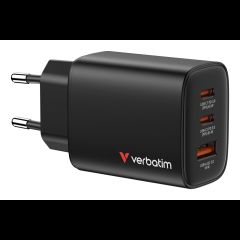 Verbatim Essentials GaN Charger 65W EU plug Black